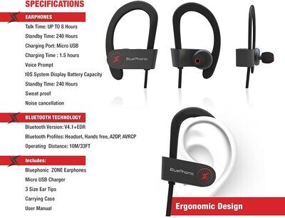 Audifonos Deportivos Bluephonic