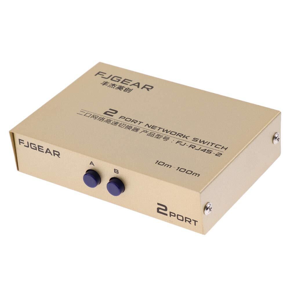 Switch 2x1 RJ45