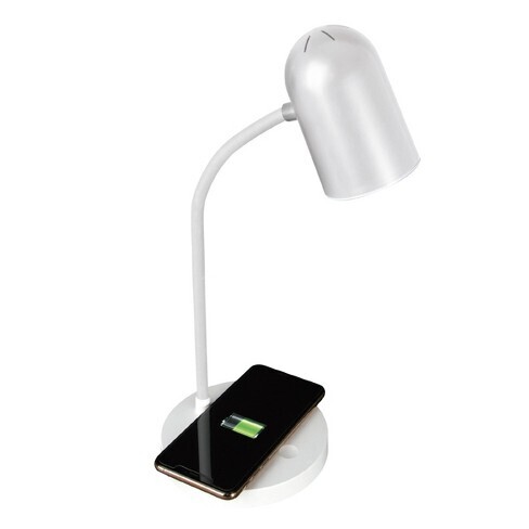 Lámpara de escritorio LED Brody con carga inalámbrica - OttLite