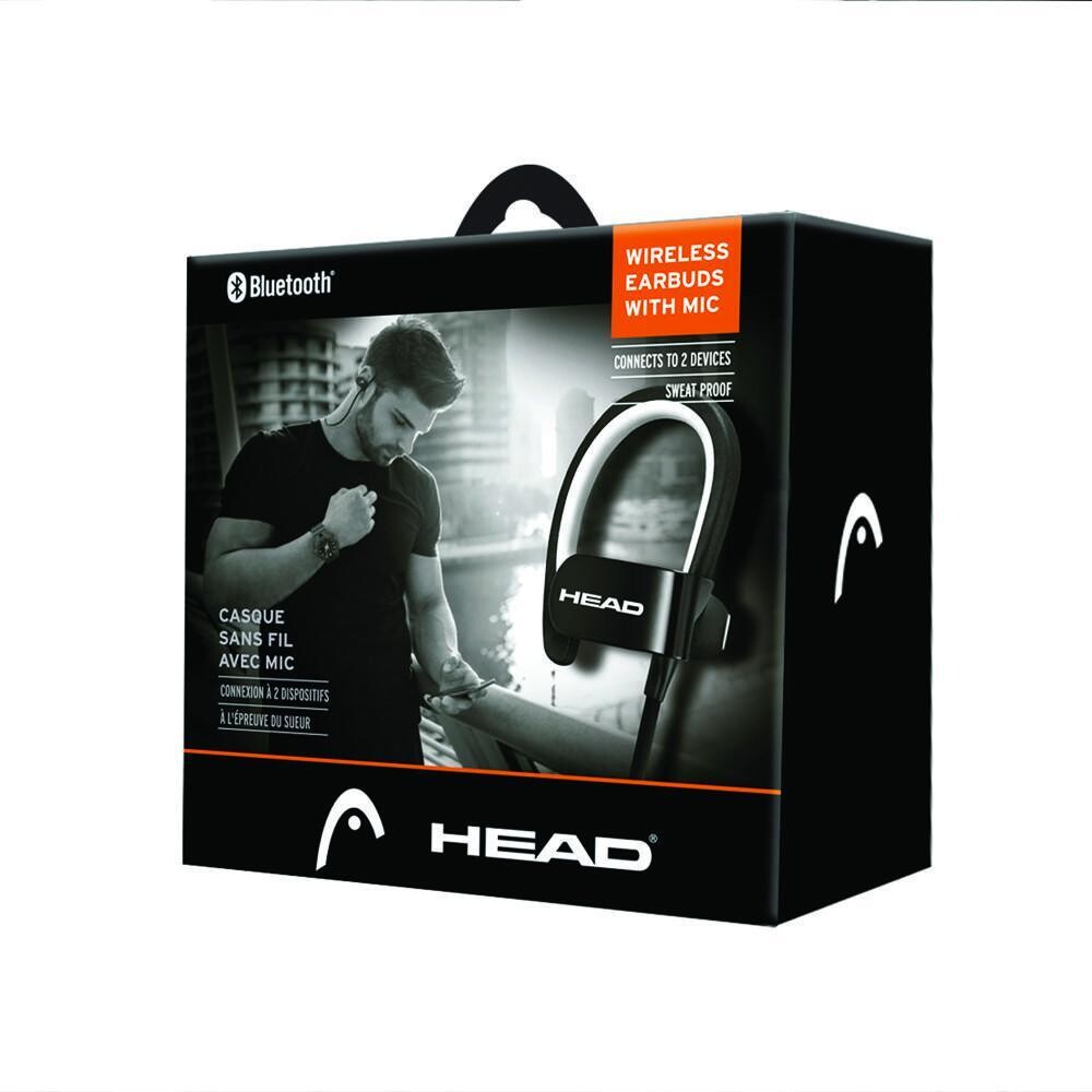 Audifonos inalámbricos deportivos HEAD con micrófono