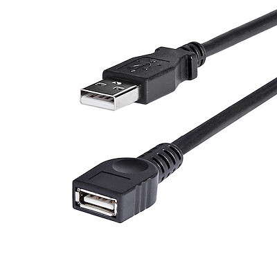 Cable extension Usb 2.0 5 Metros Negro