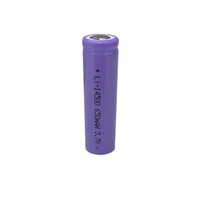 Bateria 14500 3.7 Volt 650 Mah