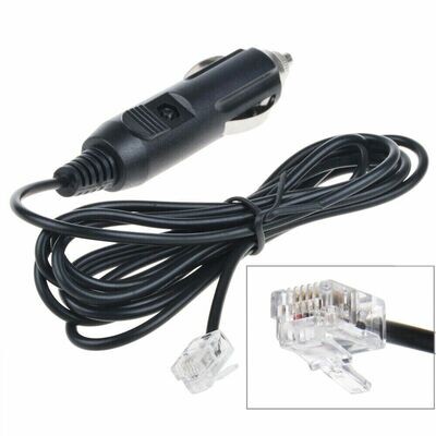 Cable cargador de alimentación de automóvil de 6 ft para detector de radar Escort Passport MAX 2 II MAX 360-