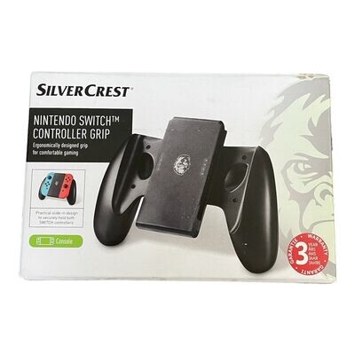 Empuñaduras Con Comfort para Nintendo Switch - Negro, Silver Crest