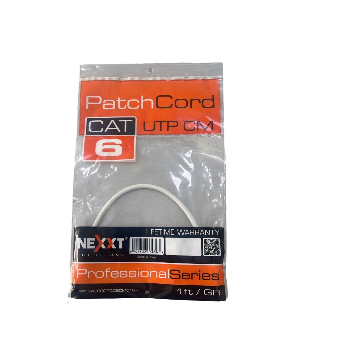 Cable de red Ethernet UTP Cat6 de 0.30 cm NEXXT