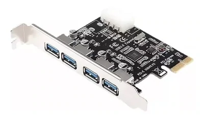 Tarjeta Pci Express Molex Pci-e A 4 Puertos Usb 3.0