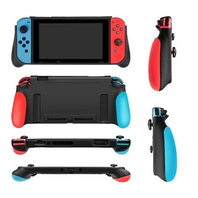 Funda portátil para consola Nintendo Switch, bolsa de transporte para juegos, funda suave de TPU con agarre ergonómico