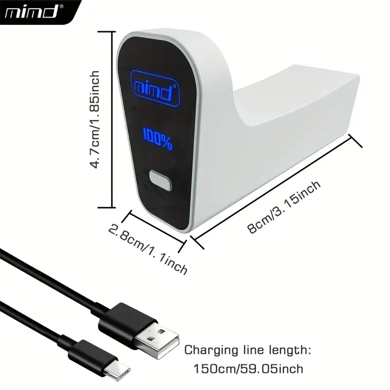 Power Bank de 2000mAh para Control de PS5 tipo c