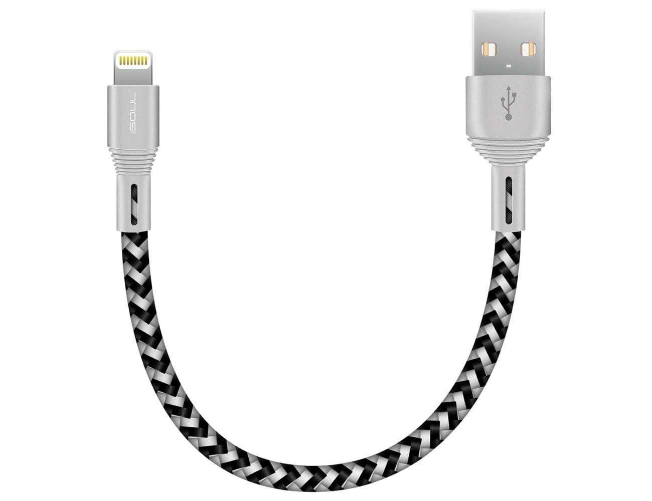 Cable de Datos y cargador Lightning para iPhone iSOUL. 2 cm