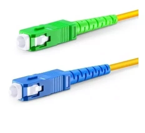 Cable De Fibra optica Monomodo Sc/apc Sc/upc 10 Metros