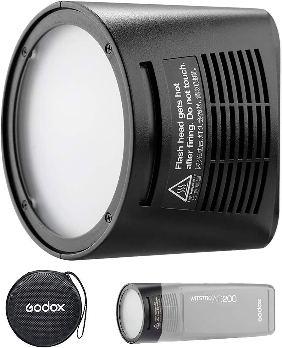 Cabezal de Flash de anillo Godox H200R