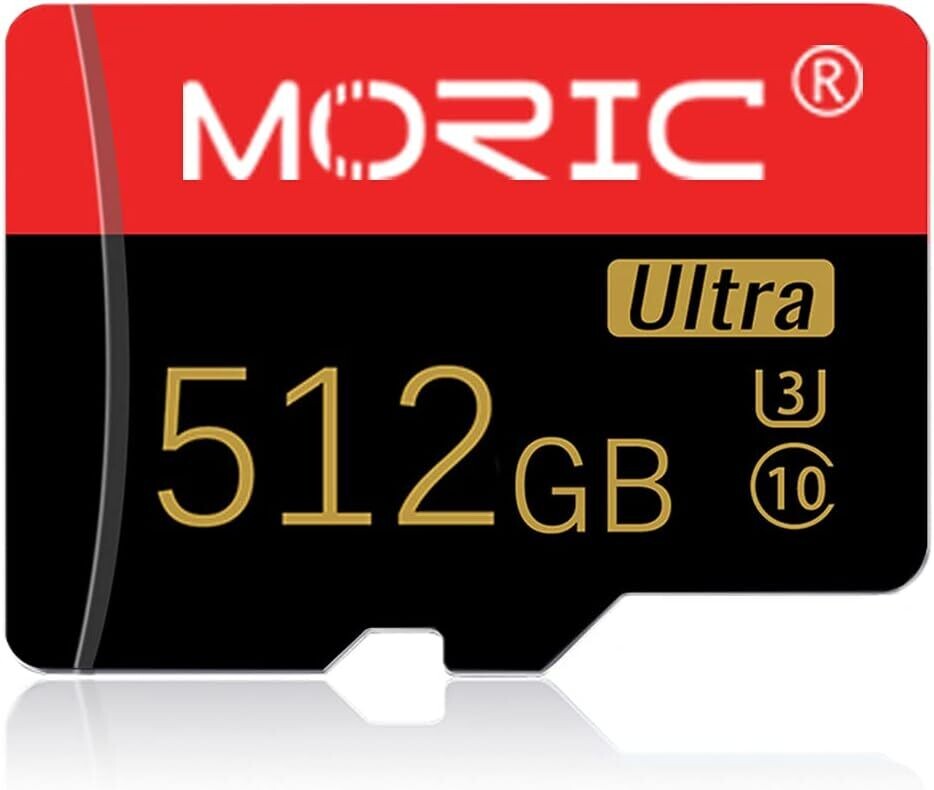 Tarjeta Micro SD de 512 GB, MORIC ULTRA