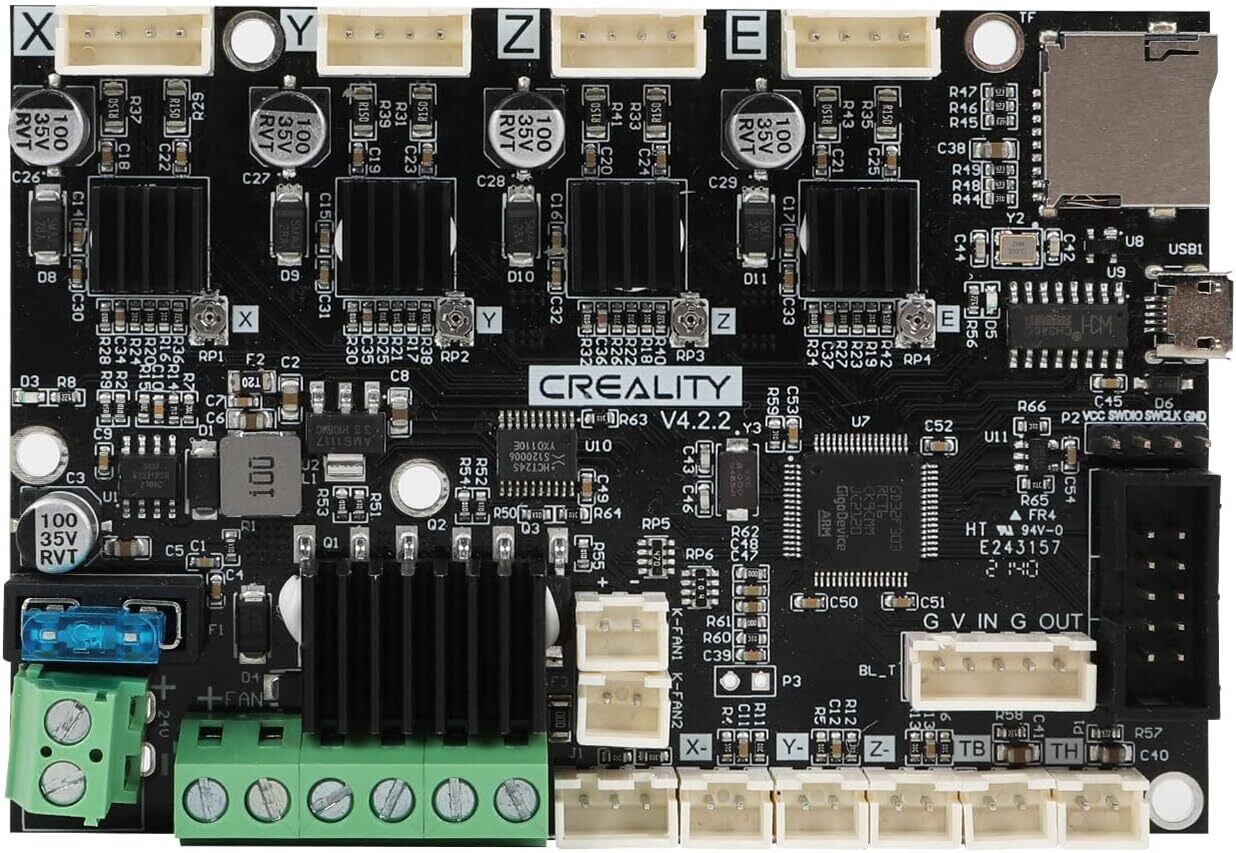 Placa Controlador Para Impresora 3d Ender 3 Creality, V.2.2