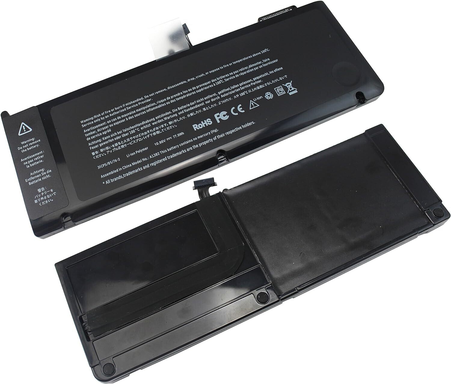 Batería A1382 para portátil MacBook Pro de 15 pulgadas