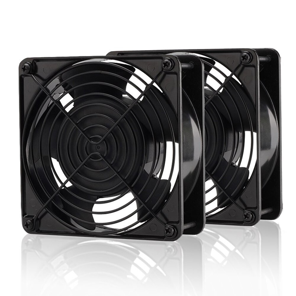 Fan Cooler para  CPU 12 V, Molex PC de 4 pines 120mm EZDIY-FAB