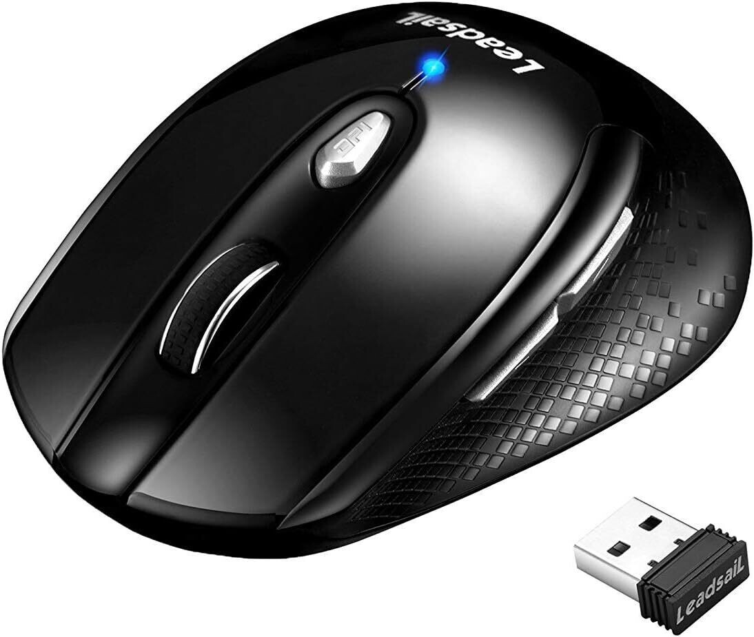 Mouse inalámbrico para PC y Laptop LeadsaiL LX-002 negro