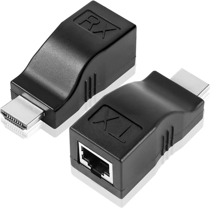 Adaptador Extensor HDMI/RJ45 30 Metros (par)