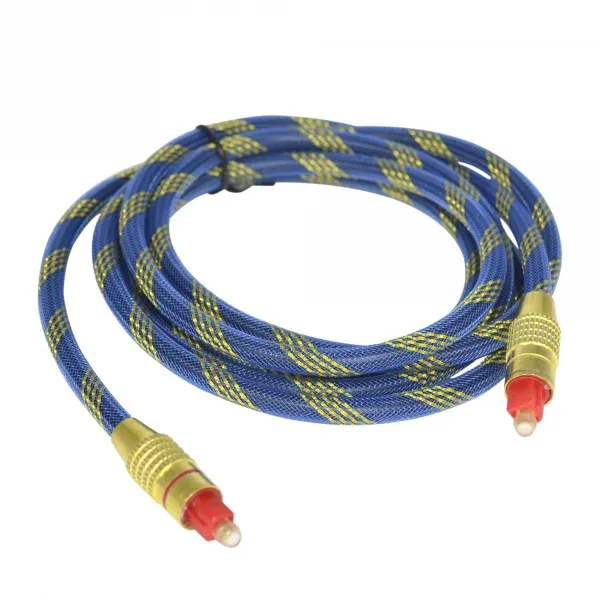 Cable Audio Digital Audio Optico Tejido Od6.0 5 metros