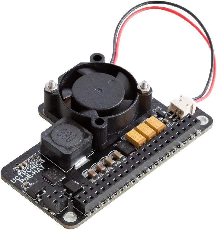 PoE-HAT para Raspberry Pi, 5V 2.5A Max 802.3af obediente