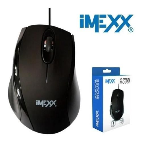 Mouse alambrico Usb Optico  Imexx 3d 3 Botones