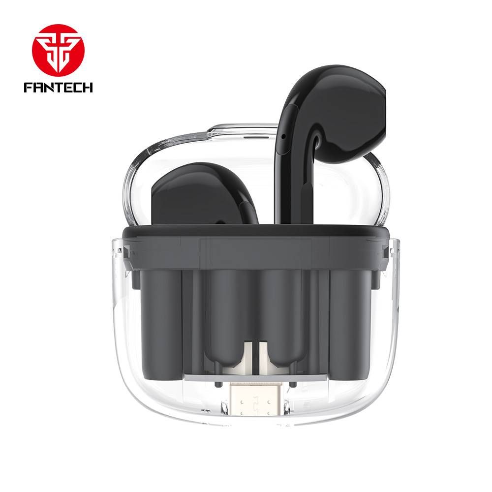 Audifonos Inalambricos Fantech TWS Wave 10 negro
