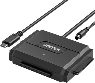 Adaptador IDE/SATA a USB C 3.0, Unitek