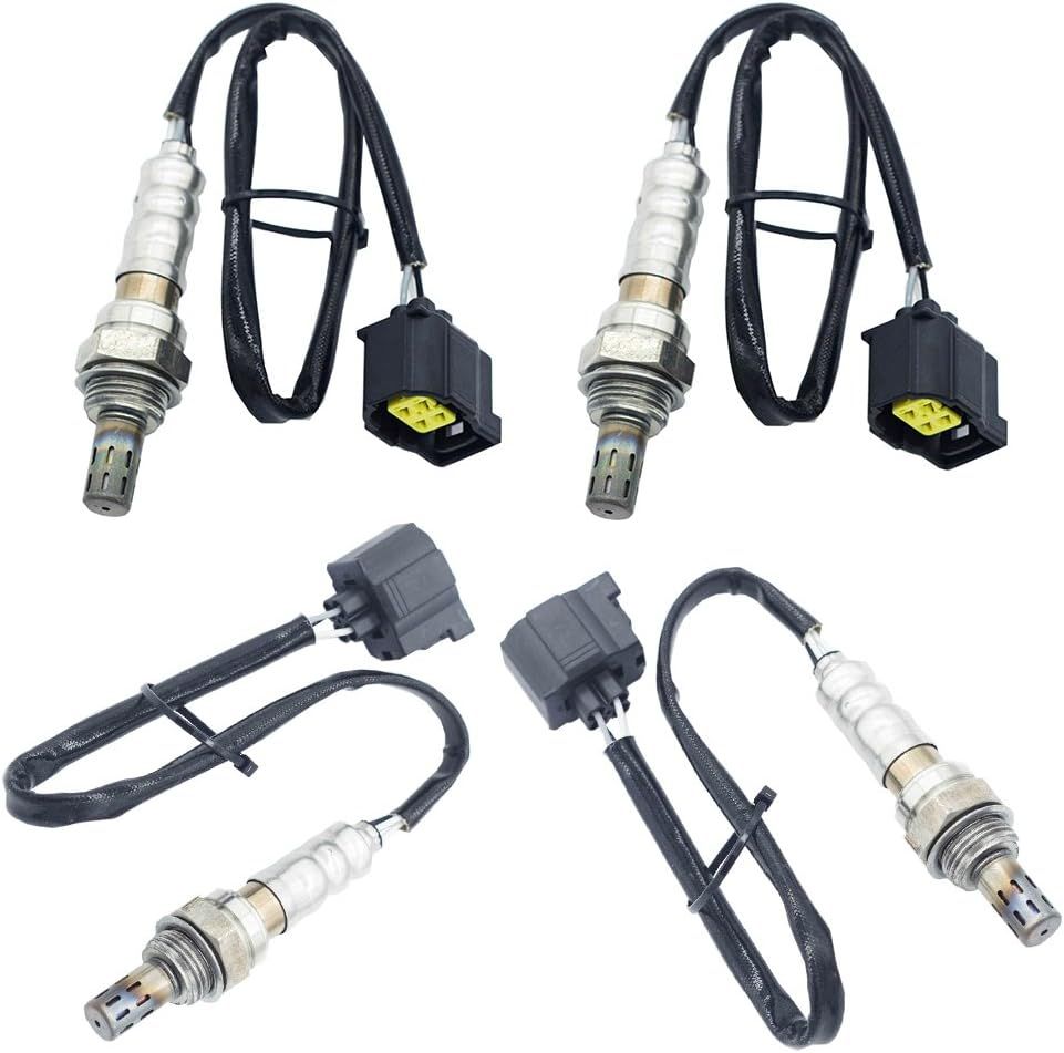 Sensor de oxígeno para Dodge Ram 1500 2005-2006 Jeep Grand Cherokee Upstream + Downstream 4 piezas