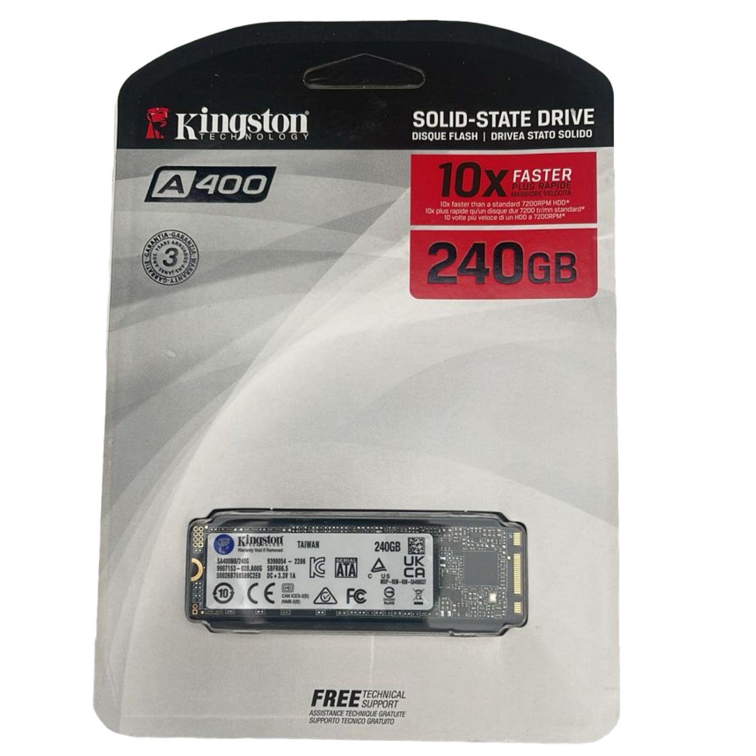 Disco Duro M.2 SATA KINGSTON 240GB ( SA400M8/240G )