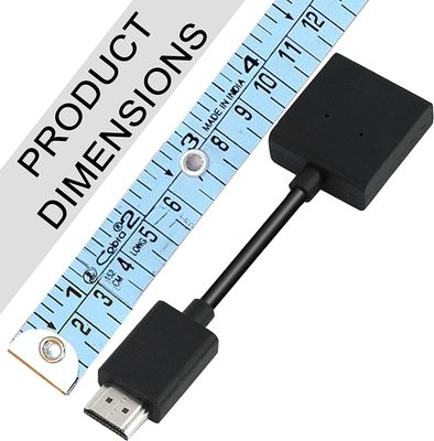 Extension Hdmi Macho A Hembra Para Fire Tv Stick, Roku