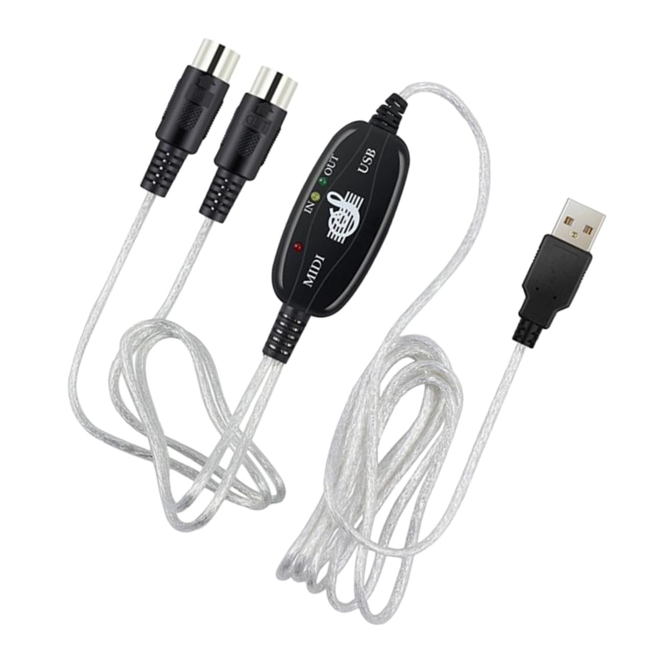 Cable De Edición De Música Usb Midi