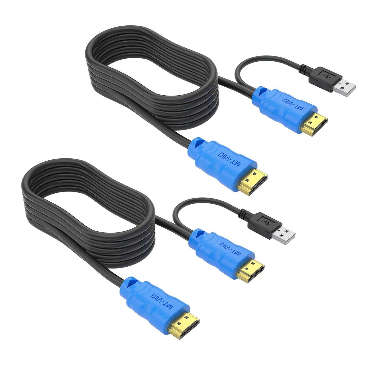 Cable KVM HDMI USB 2 en 1 (2 unidades)