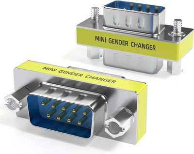 Extension/adaptador para cable Rs232/db9 macho/macho