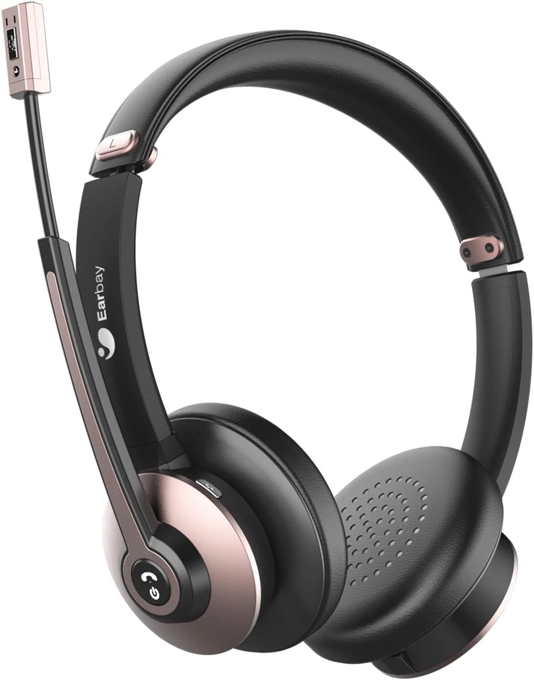 Audifonos Bluetooth con micrófono y cancelación de ruido, Earbay