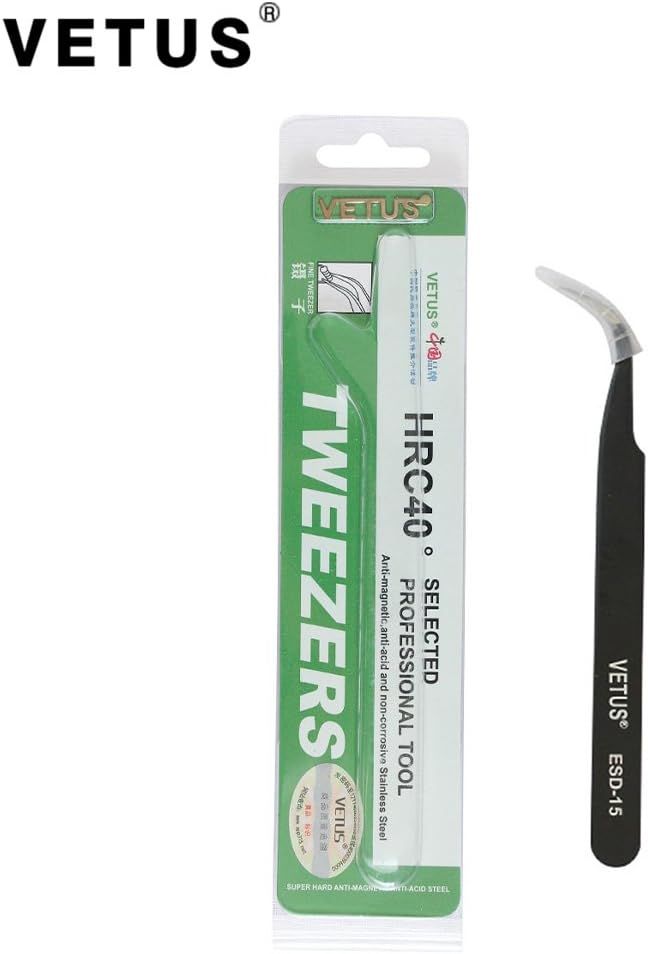 Pinzas antiestáticas (ESD-15) TWEEZERS