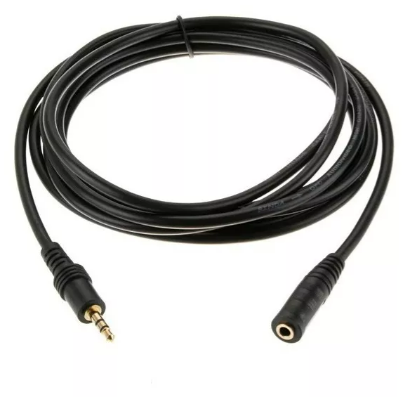 Cable Audio Extension Plug 3.5mm Macho A Hembra De 1.5