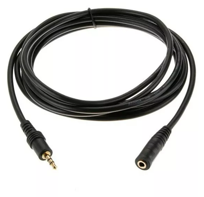 Cable Audio Extension Plug 3.5mm Macho A Hembra De 1.5