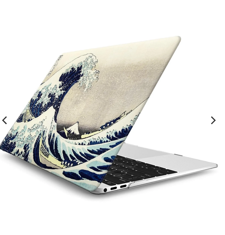 Funda para MacBook Pro de 14 pulgadas, A2442/A2779 (La gran ola de Hokusai)