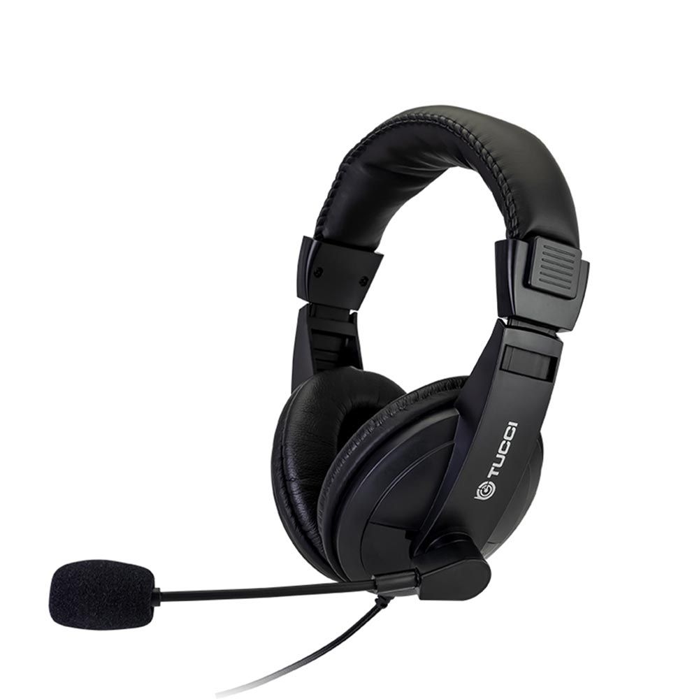 Audifonos estéreo para Call center con micrófono TUCCI TC-L750MV