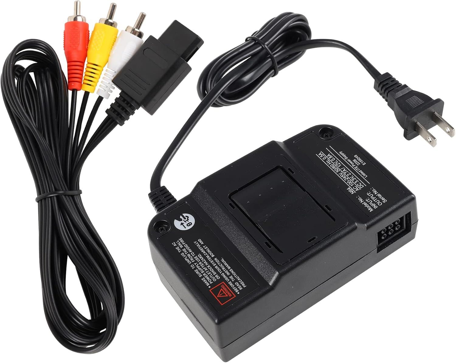 Fuente de Poder para N64 y cable AV