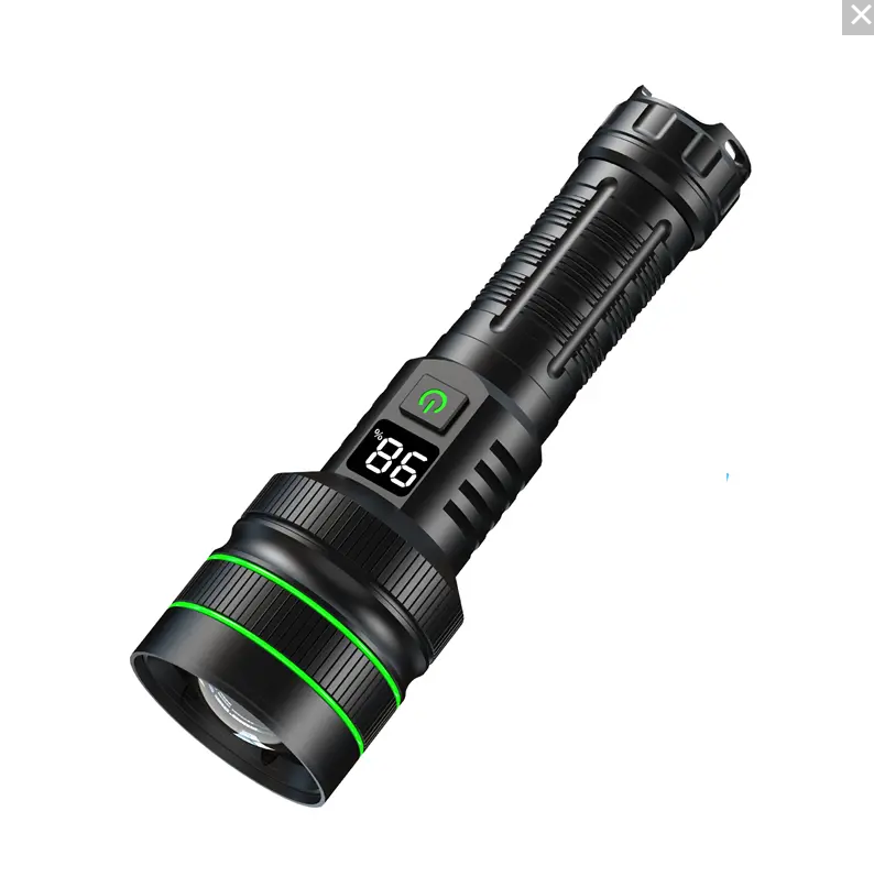 Linterna LED recargable de alta potencia y larga distancia Helius Zeta Hi de 5000 lúmenes