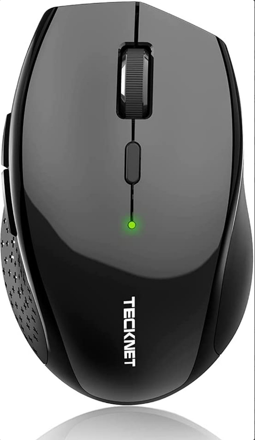 Mouse  inalámbrico Bluetooth, TECKNET EWM01308, 5 niveles de DPI ajustables