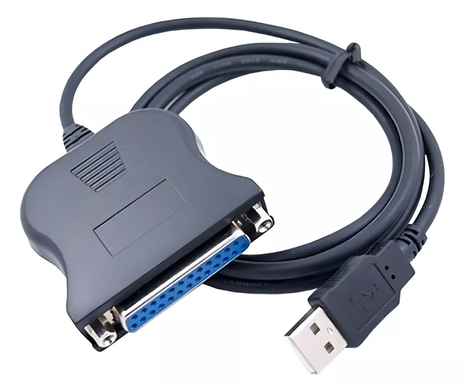 Cable Usb 2.0 a puerto Paralelo De 25pin para impresora
