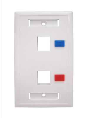 Faceplate 4x2 de 2 puertos