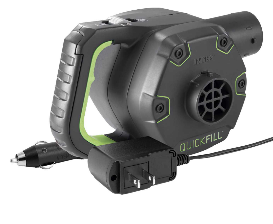 Bomba de Aire Electrica Intex Recargable 110V/12V