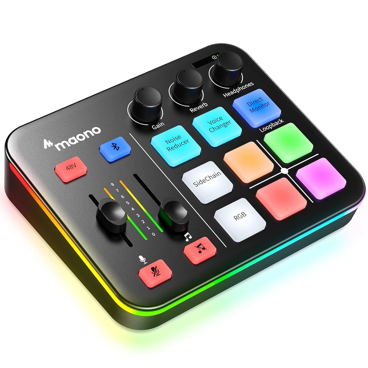 Mezclador de audio MAONO, RGB  G1 NEO (Sin Caja)