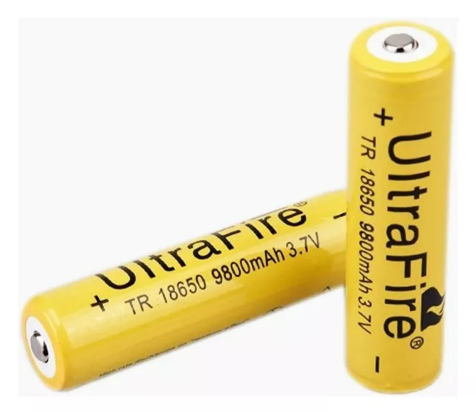 Batería De Litio Recargable 18650 Ultrafire 3.7v 9800mah