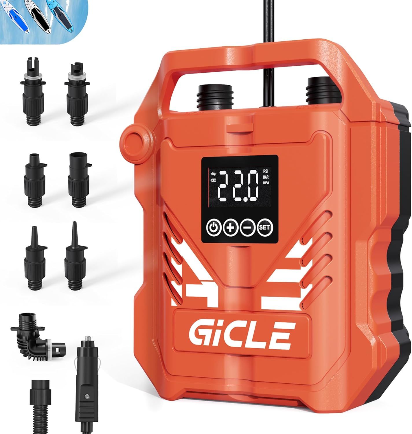 Bomba de Aire Electrica 12V GICLE AP-883-L