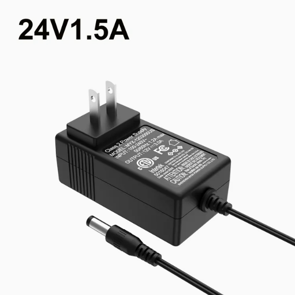 transformador adaptador de corriente 24v 1.5A