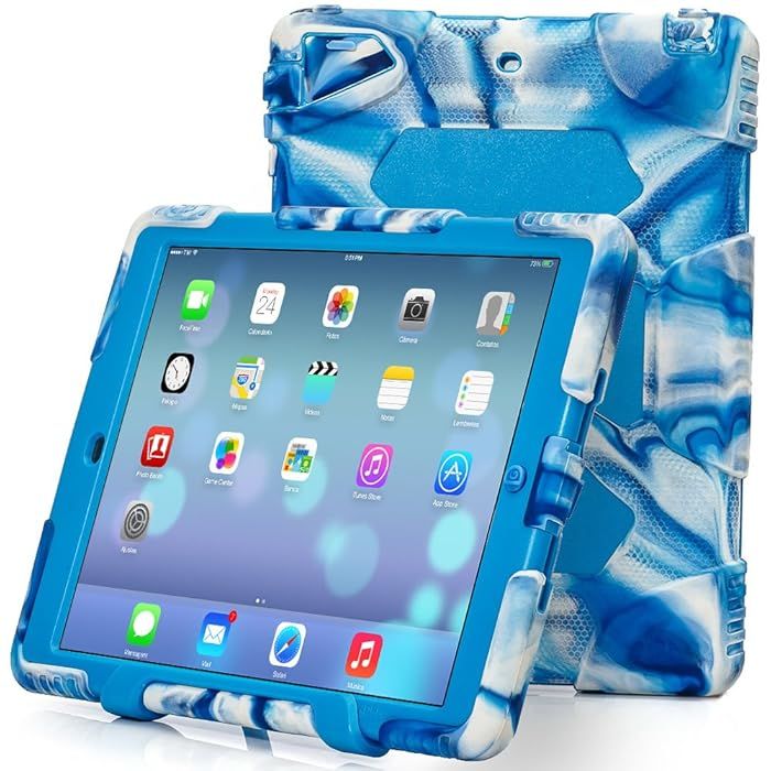 Funda Para iPad Air 2, Aceguarder  navy/blue 9.7 Pul.