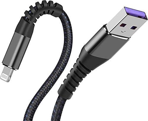 cable Lightning para Apple iPhone con c ertificacion Mfi 3 metros
